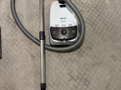 Miele Solaris Turbo Plus Canister Vacuum - White, Professionally Refurbished