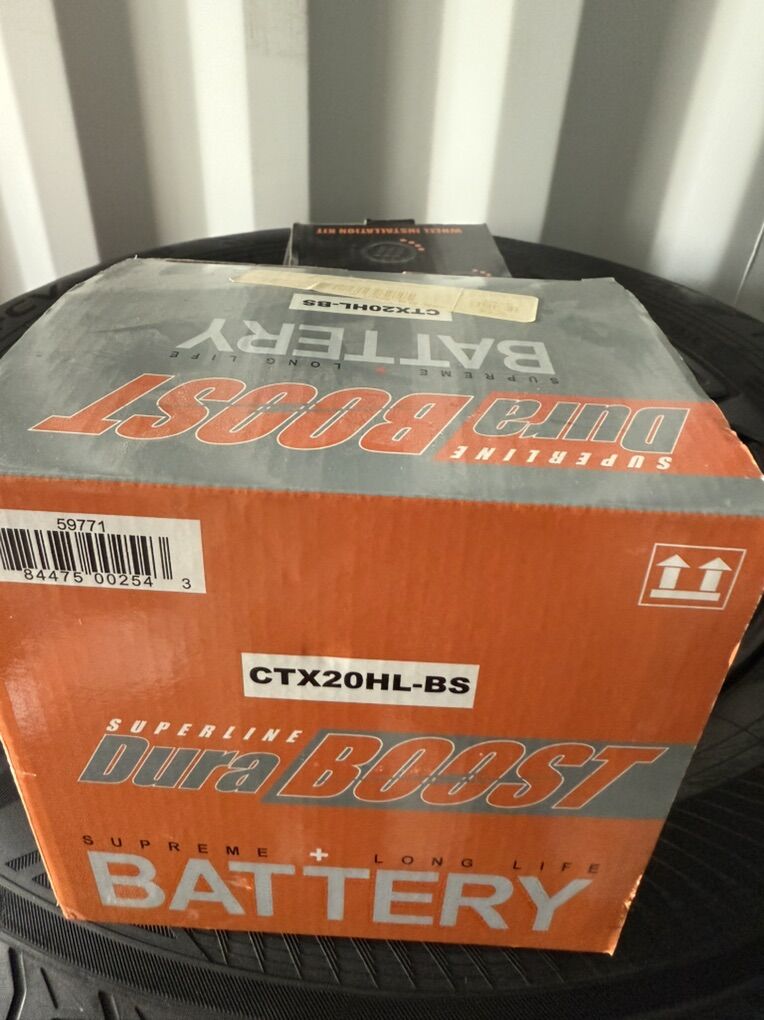 NEW DuraBoost CTX20HL-BS Powersports Battery