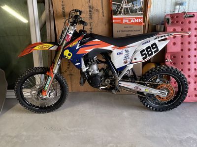 2016 KTM SX85 8 hours on top and bottom end rebuild