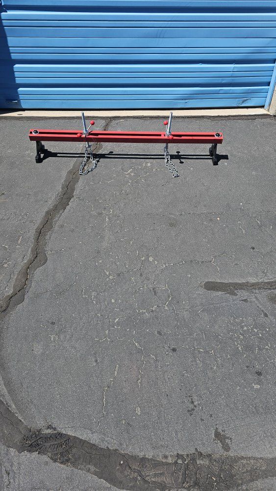 Engine Support Bar 1100 lbs. Capacity Engine Transverse Bar Engine Hoist