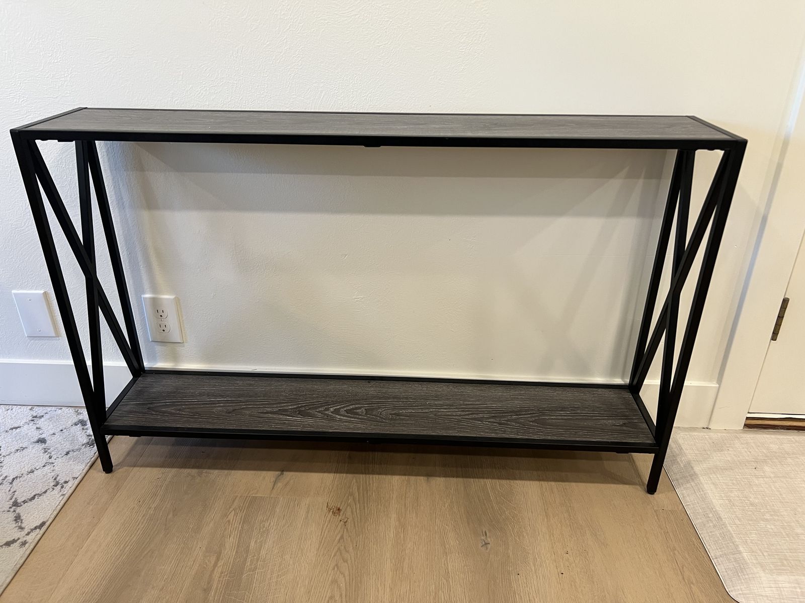 Modern Narrow Entryway Console Table – $75 OBO
