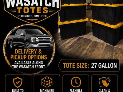 Moving tote rental