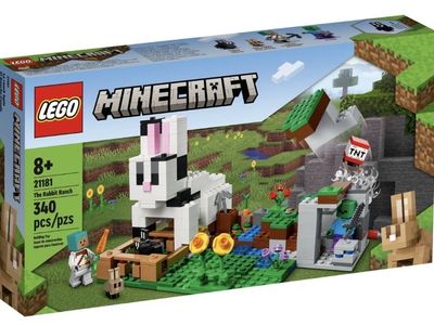 LEGO Minecraft The Rabbit Ranch 21181 - NEW