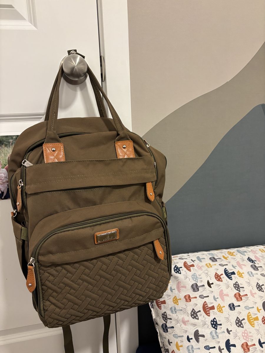 Quilted Diaper Bag- BabbleRoo