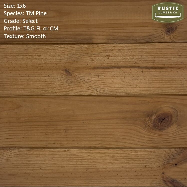 Discount 1x6 Thermally Modified Pine