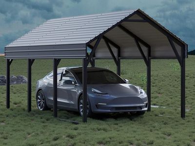 GarveeLife 10x15 FT Metal Carport Kit,