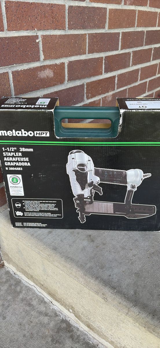 Brand new Metabo 1/4” stapler