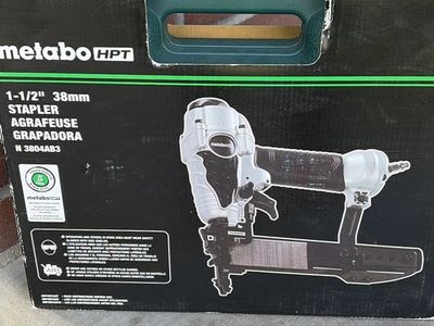 Brand new Metabo 1/4” stapler