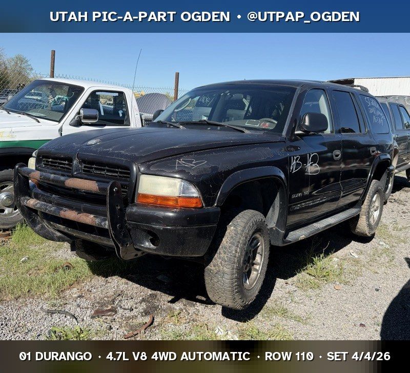 2001 Dodge Durango Parts - UTPAP Ogden