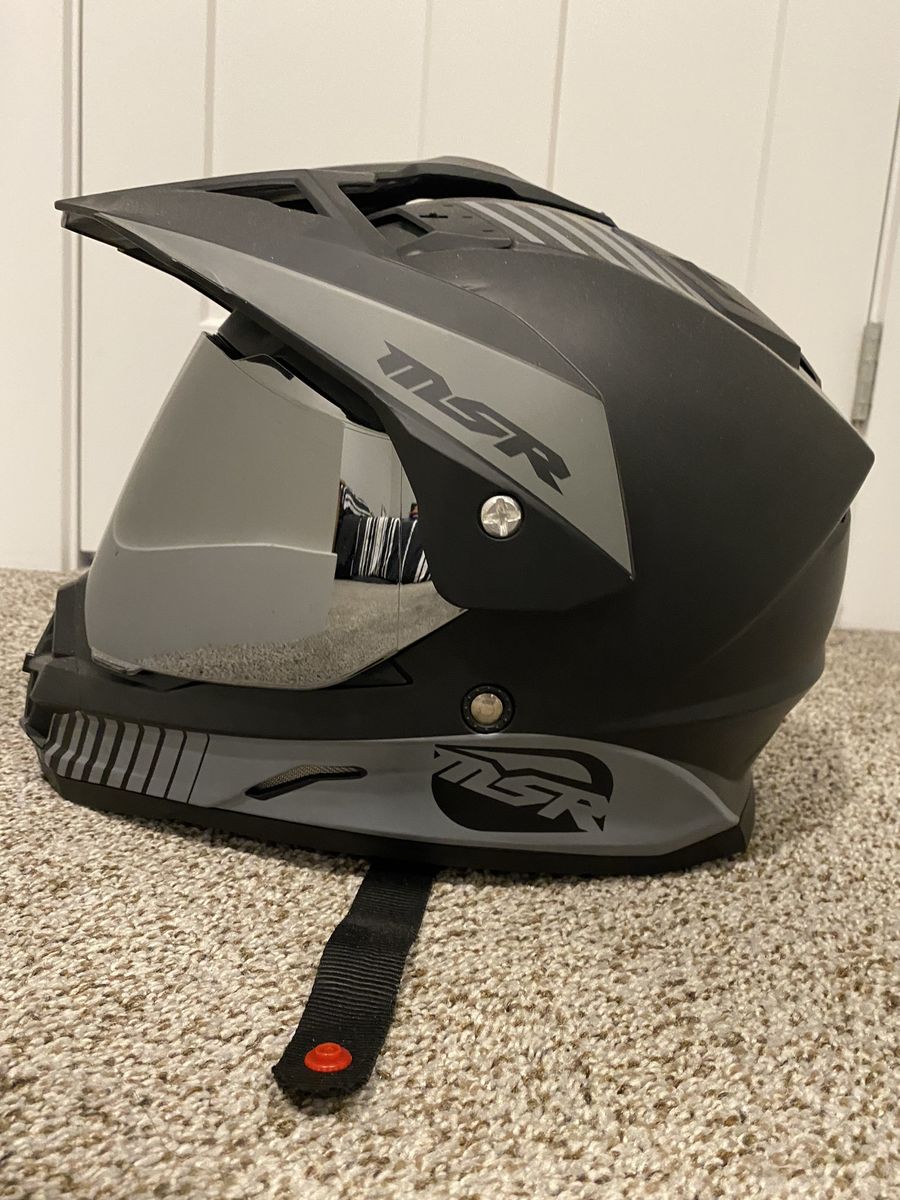 MSR dual sport helmet