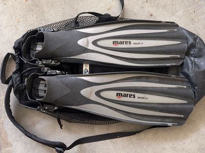 Mares excel plus diving fins