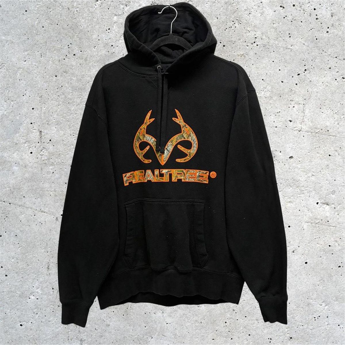 Realtree Hoodie with Orange Camo Size XXL