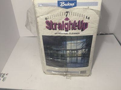 Buckeye Straight-Up pH Neutral Cleaner - Industrial Strength Floor & Surface Concentrate (Action Pac)