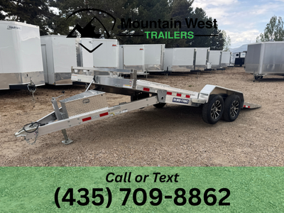 2026 Sure-Trac 7X18-7K Aluminum Power Tilt Trailer