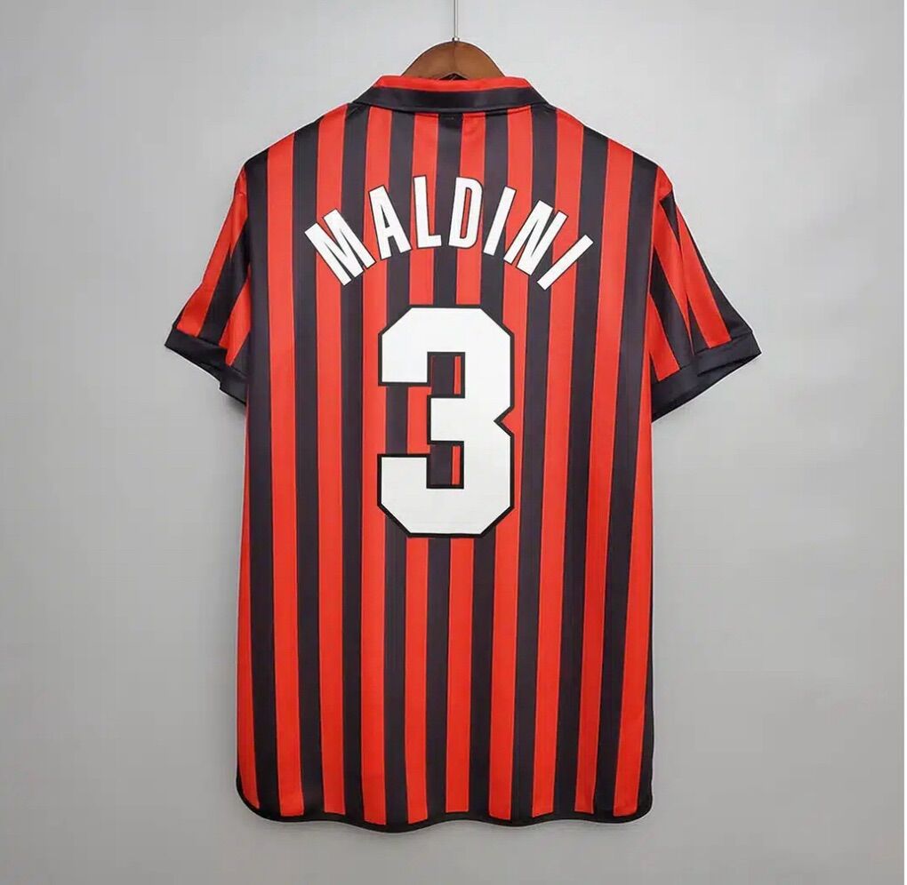 Maldini #3 | XXL | AC Milan 1999-00 Jersey