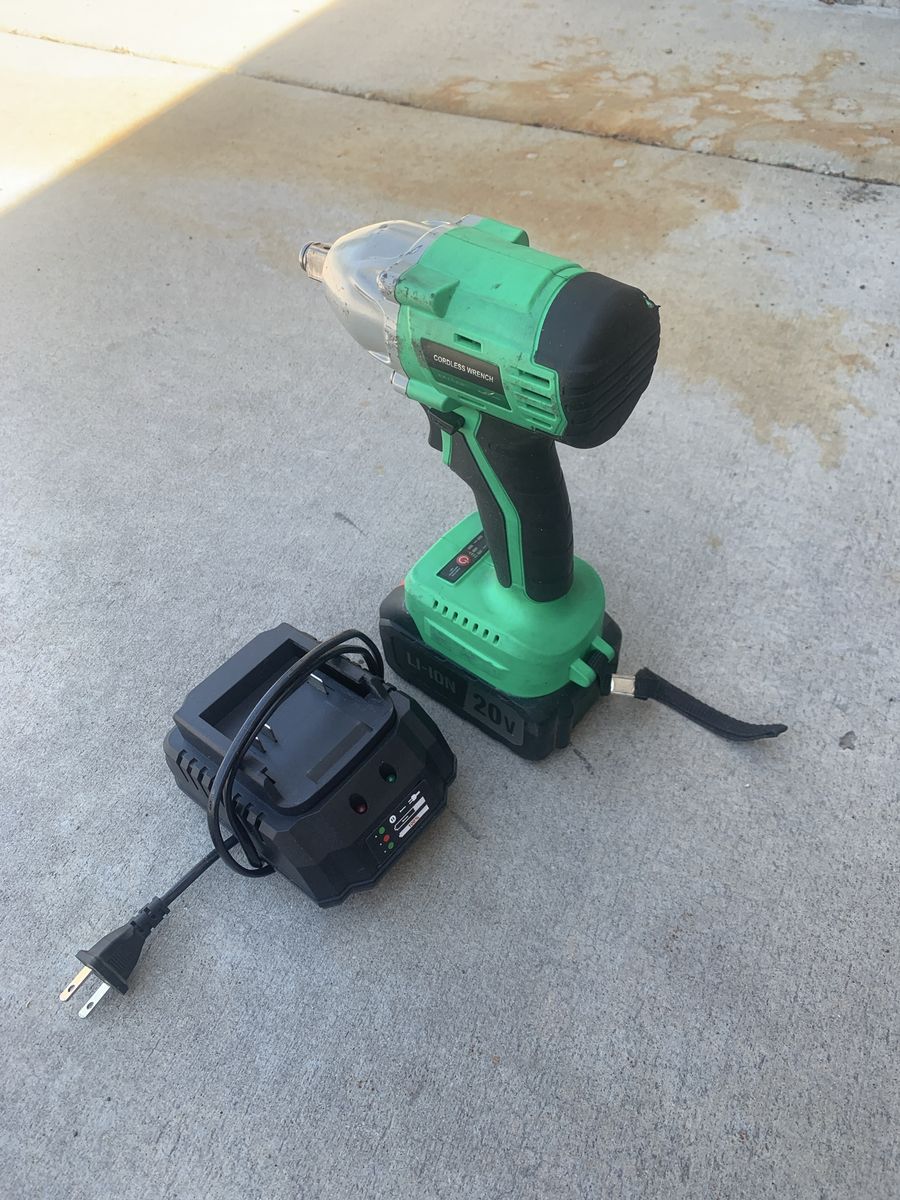 Cordless Impact Wrench 1/2" (CW-20B) with 20V Battery & Charger