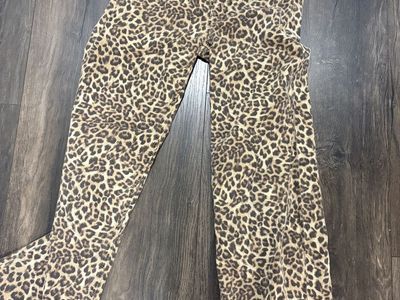 American Eagle Cheetah Animal Print Stretch Jeans Size 000 Regular