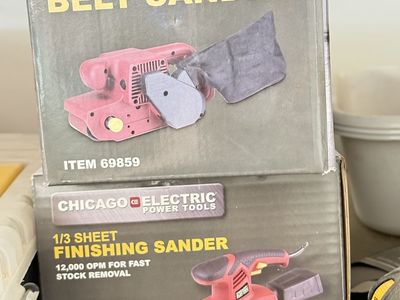 Various electric wood working tools