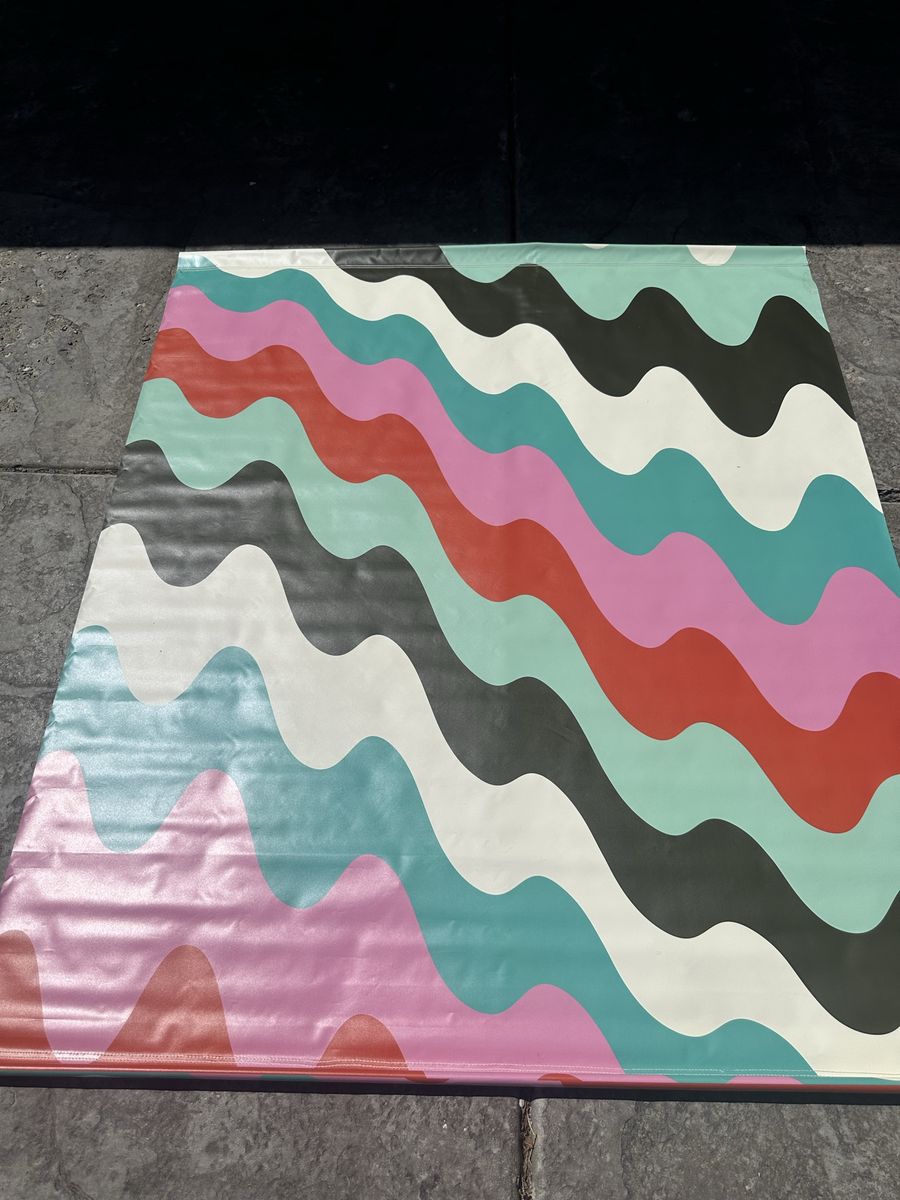 Multi-Colored Double-Sided Banner