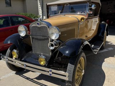 1930 Vintage Model A Ford Roadster Convertible with Rumble Seat