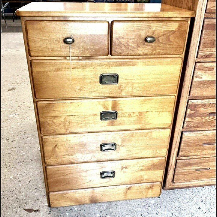 Antique Wood Dresser
