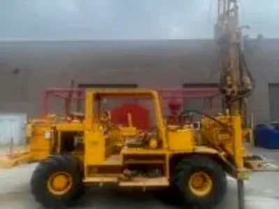 2004 Central Mine 550x ATV Drill Rig & Brooks Brothers 2004 Trailer