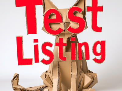 Test Cardboard Cat