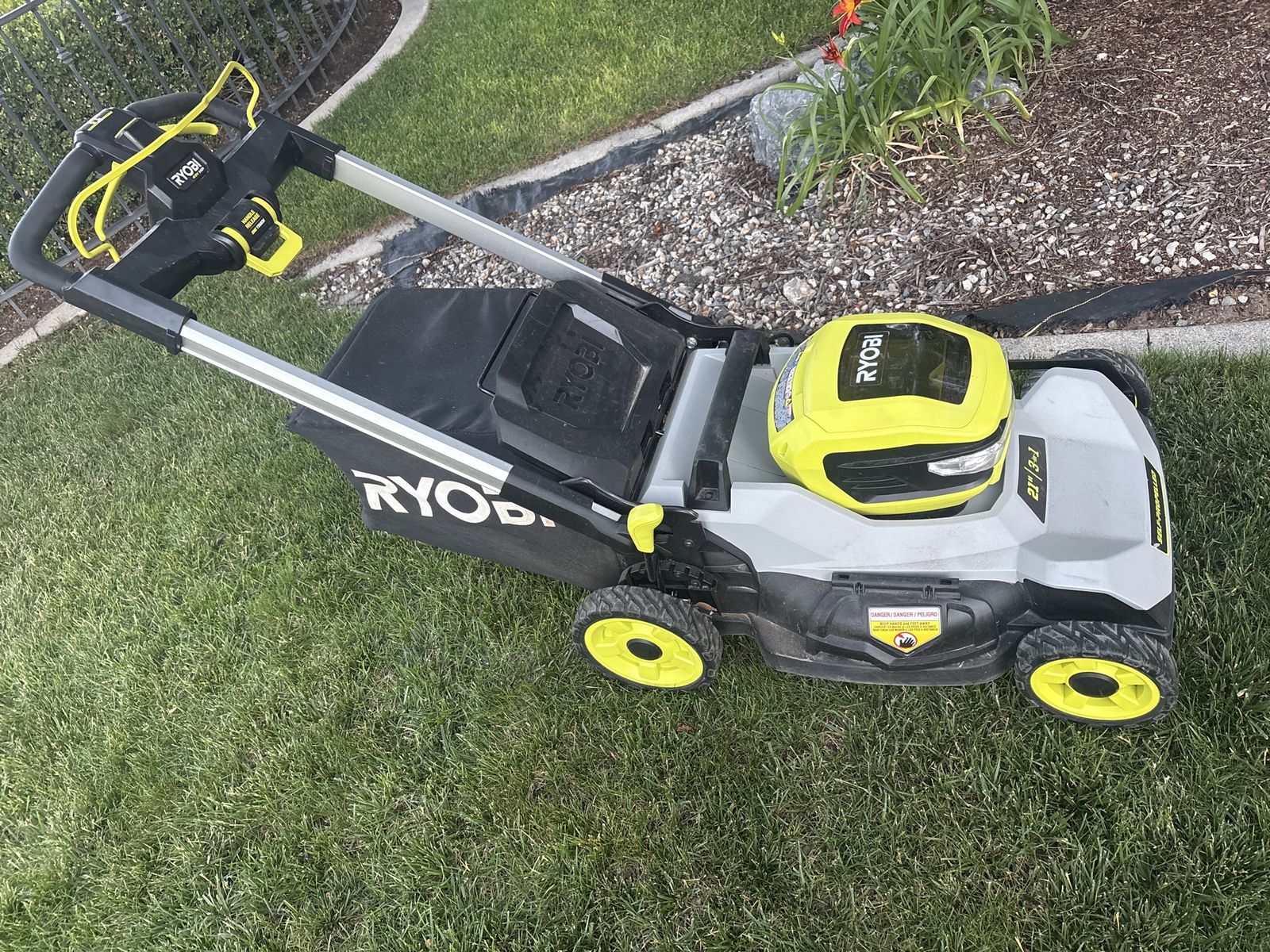 21 inch 40V Brushless Ryobi Mower