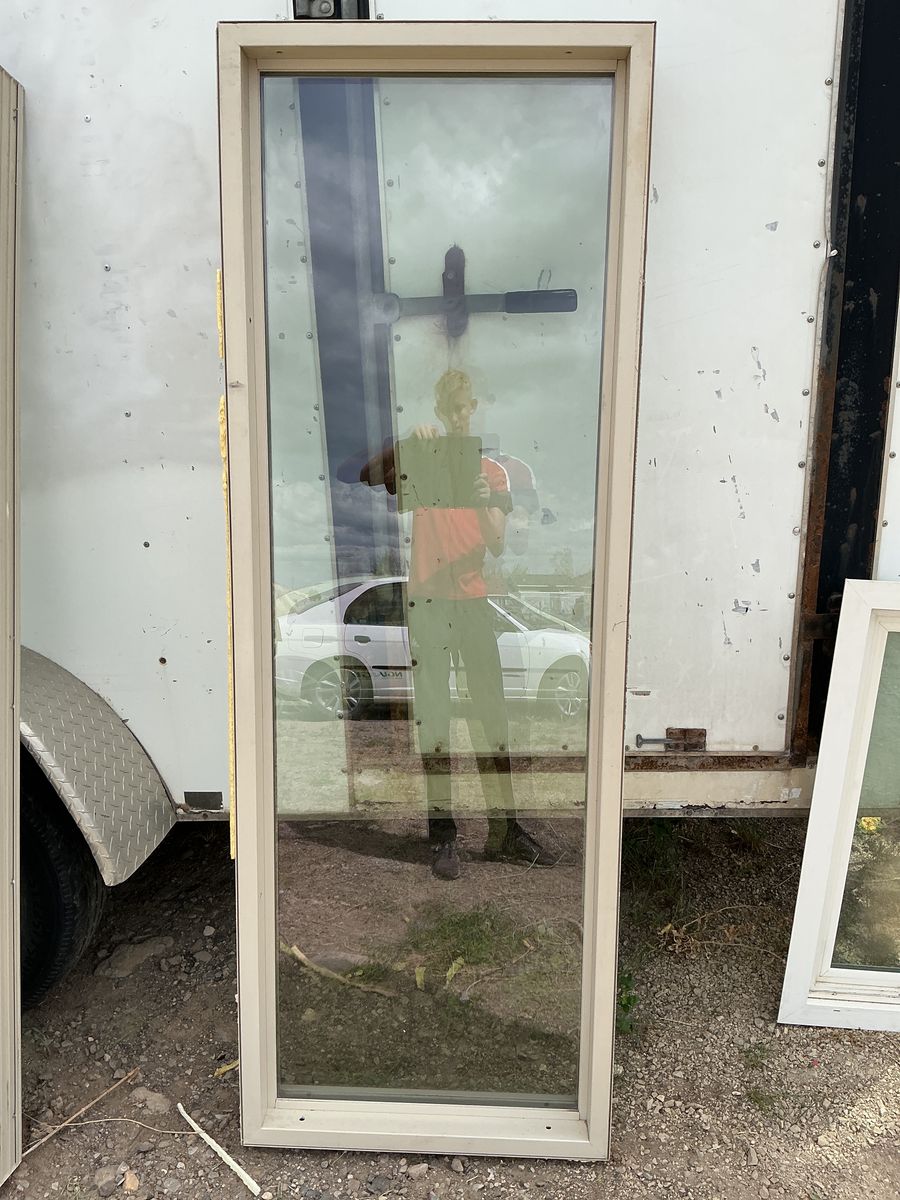 Used Tan Low E Window