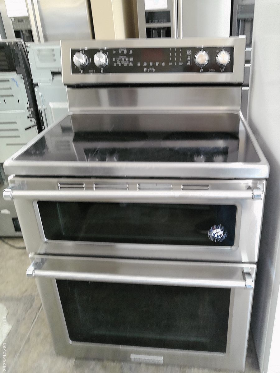KitchenAid Smooth Top Double Oven Stove~90 Day Guarantee