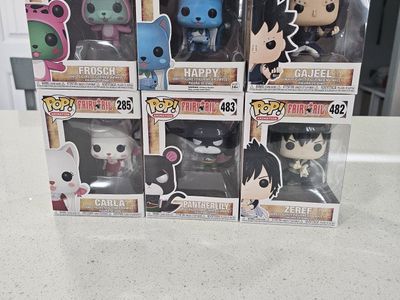 Fairy Tail funko pops