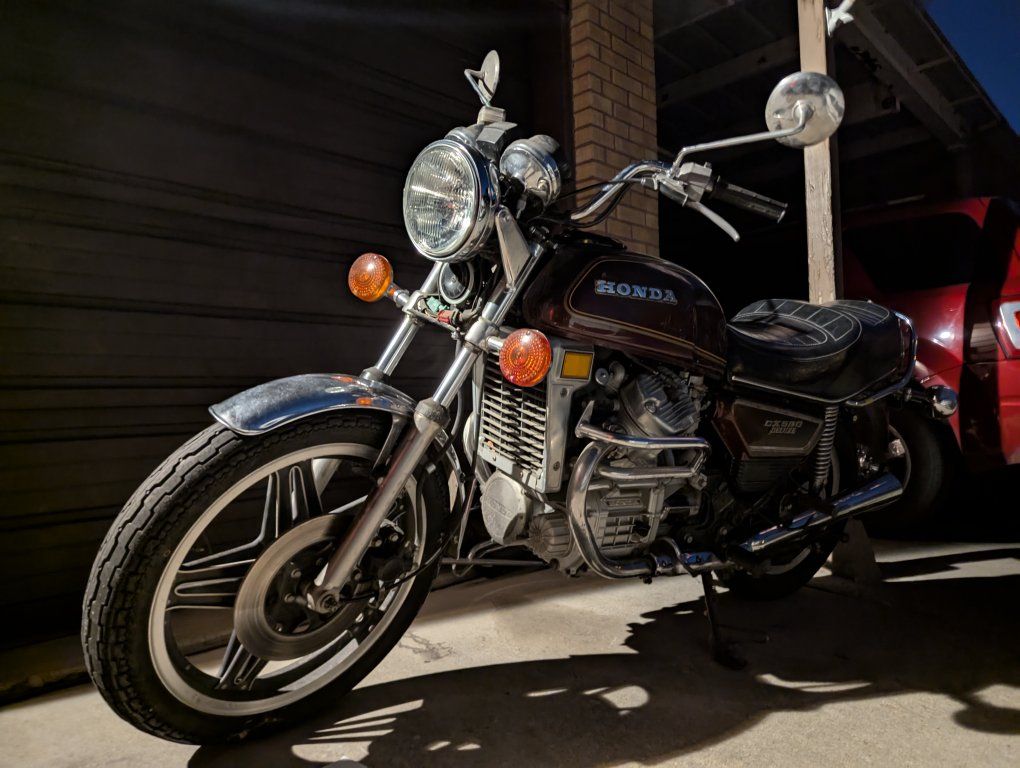 1980 Honda CX500 Deluxe Motorcycle - Classic Road Bike