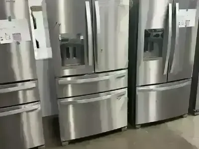 NEW WHIRLPOOL 4 DOOR STAINLESS FRENCH DOOR