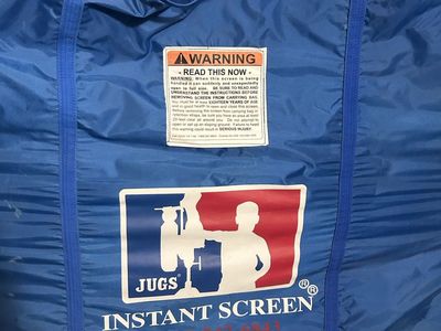 JUGS Instant Screen Portable Baseball Softball Protective Practice Screen with Bag PICK UP CASH ONLY