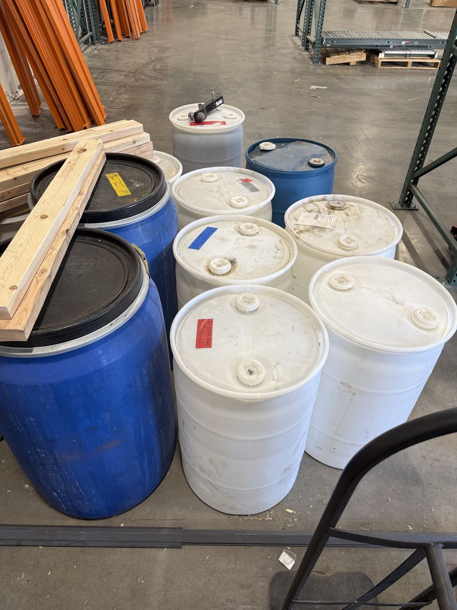 Used 30 & 55 gallon drums