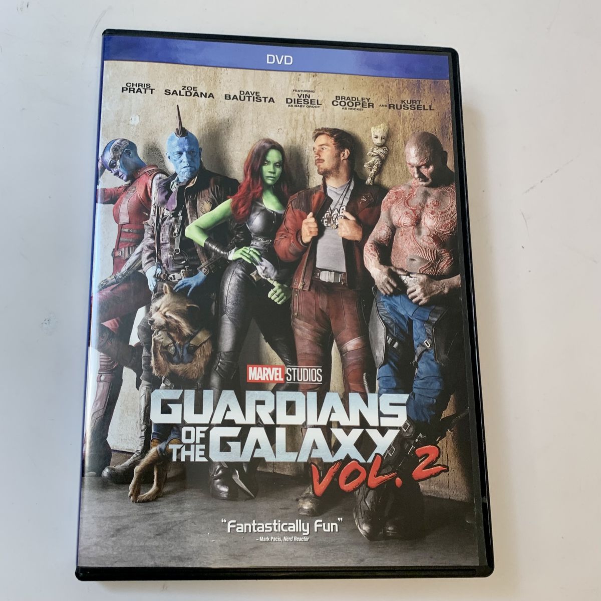 Gardian's Of The Galaxy 2 DVD