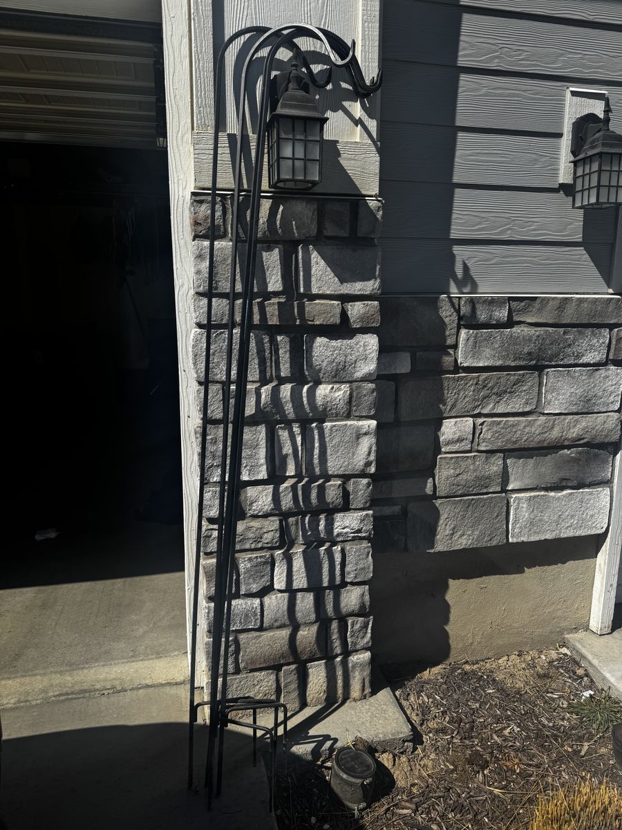 4 iron shepherd hanging garden hooks stakes