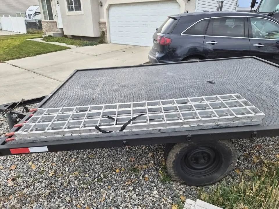 7X10 flatbed trailer
