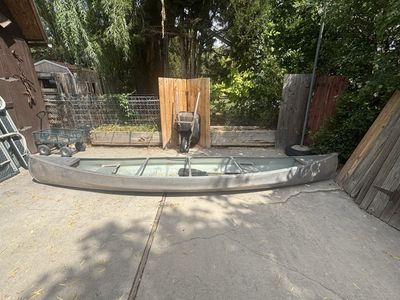 Smoker made canoe 3-man