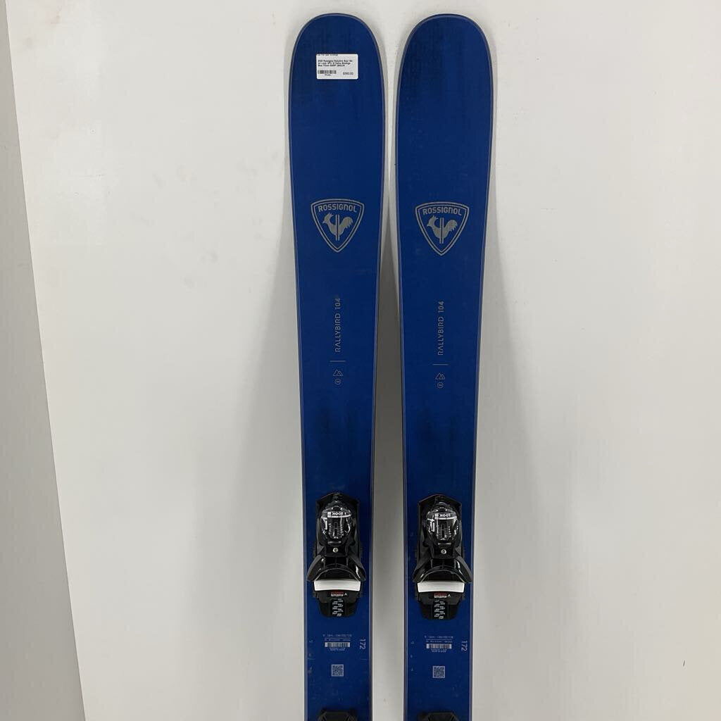 2025 Rossignol Rallybird Soul 104 w/ Look SPX 12 Demo Bindings