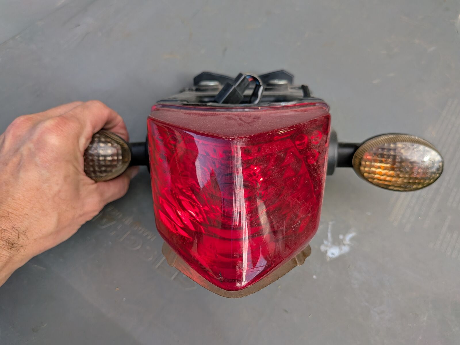 Kawasaki KLX Rear Taillight turn-signals assembly