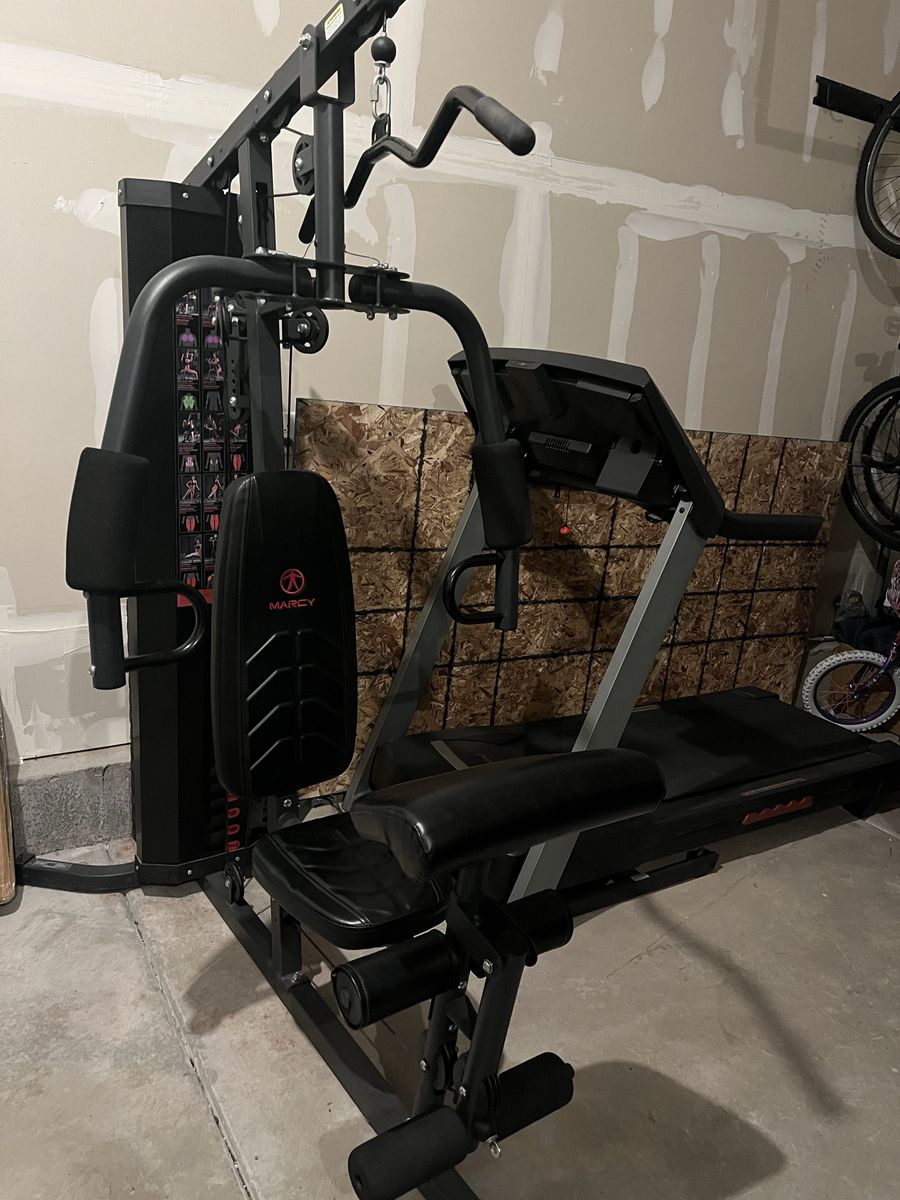 150lb Stack Weight Home Gym Machine with Leg Devel