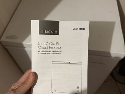 Insignia 5cu Freezer CheSt