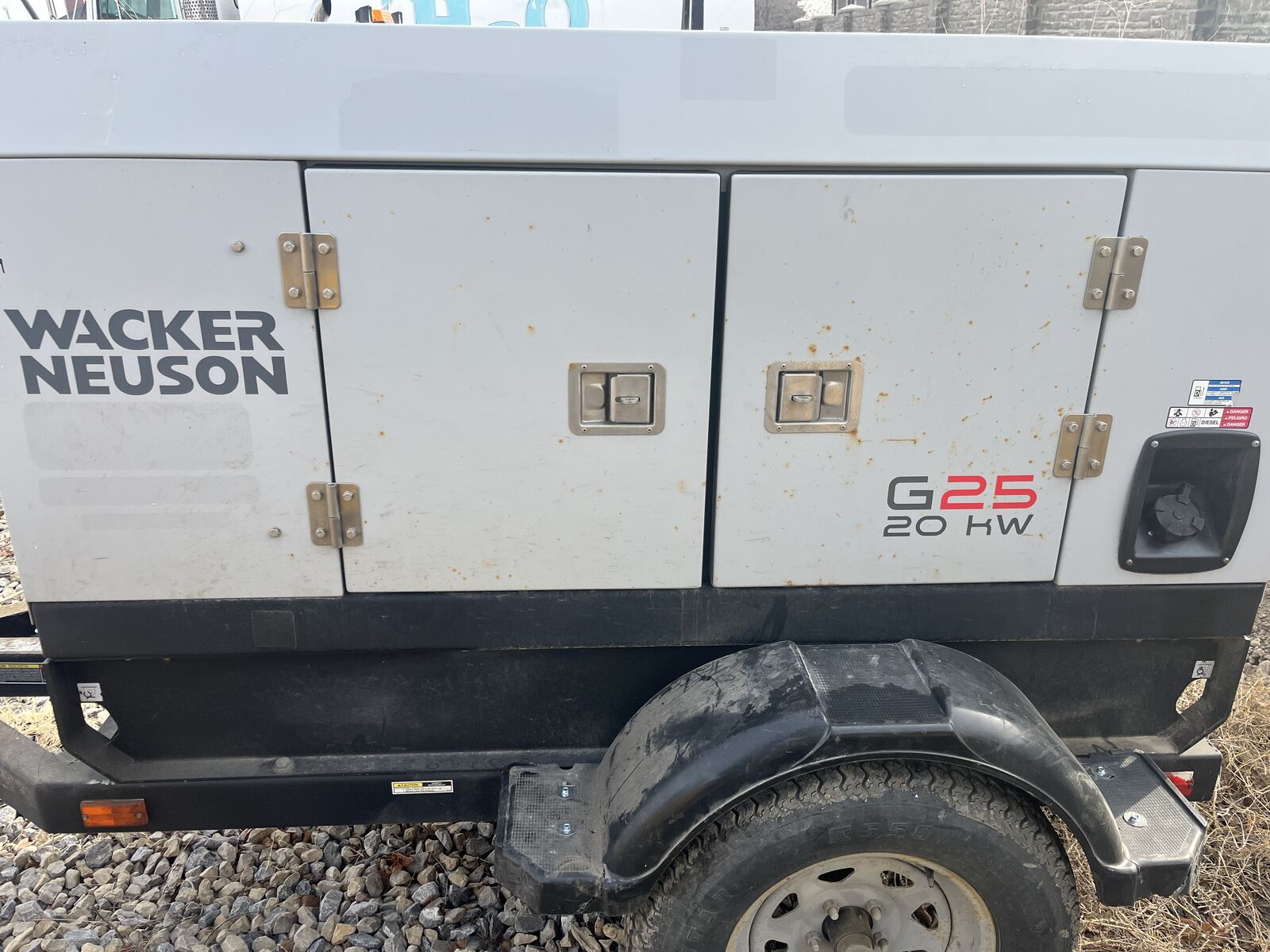 Wacker neuson G25 generator