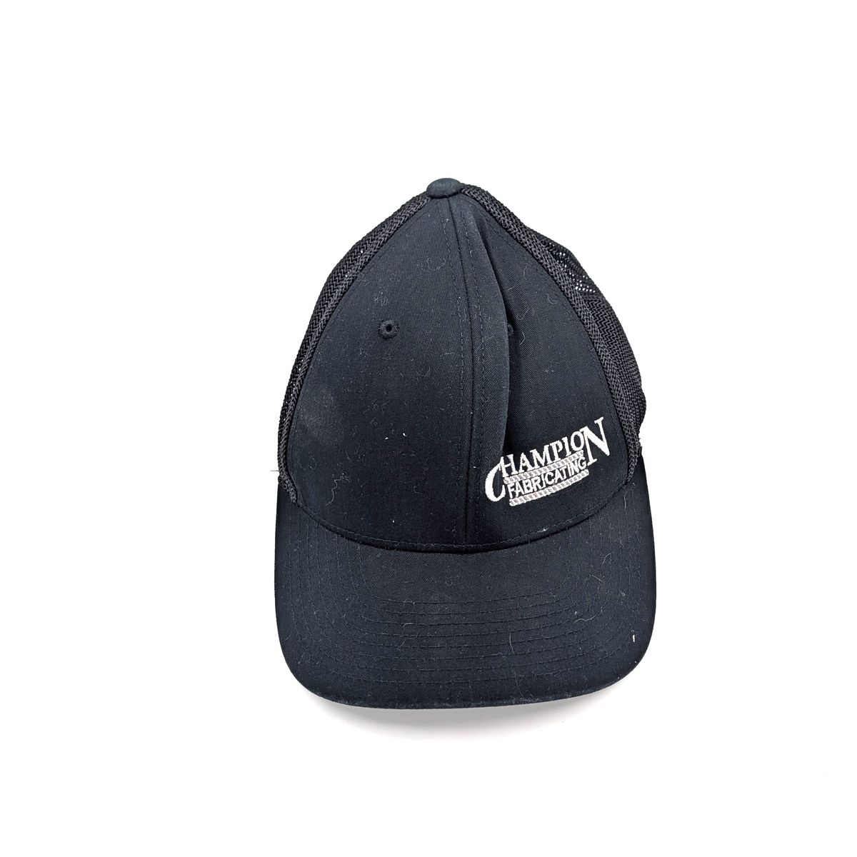 Champion Fabricating Black Adjustable Trucker Hat
