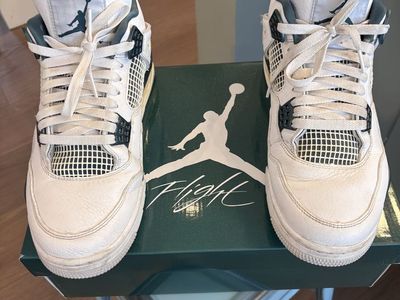 Nike Air Jordan 4 Retro Oxidized Green Size 11 With Box