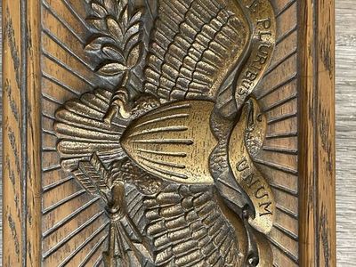 Vintage Avon Soap/Cologne Jewelry Box American Eagle E Pluribus Unum 11"x6"x2.5"