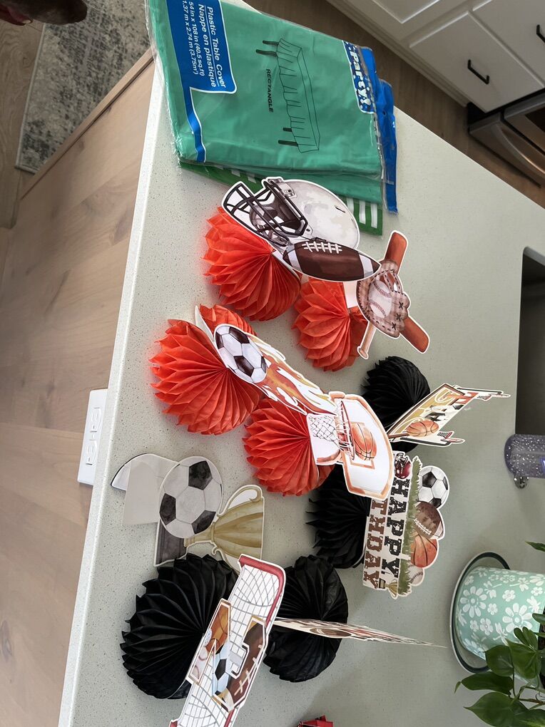 2nd Sports Birthday Party Supplies