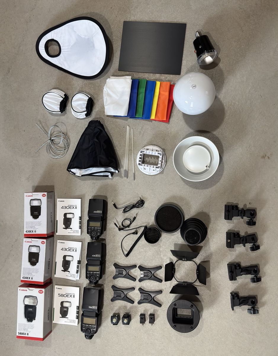 CANON CAMERA FLASH COMBINATION PACKAGE 430EXII 580EXII
