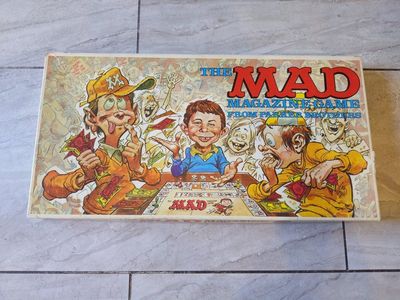 Vintage 1979 The Mad Magazine Game by Parker Brothers - Complete